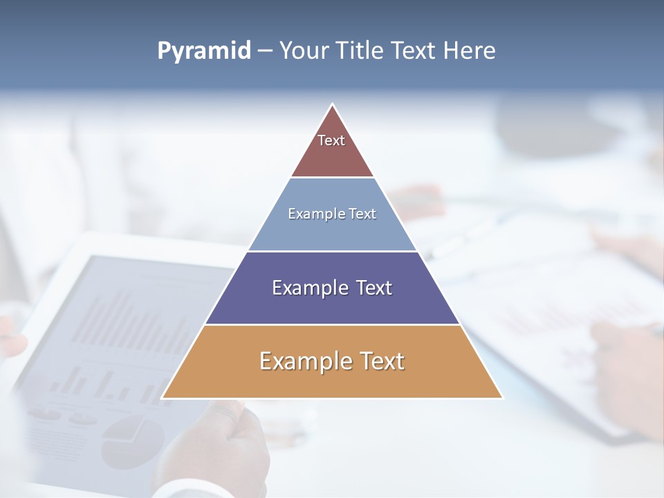 Hand Technology Collar PowerPoint Template