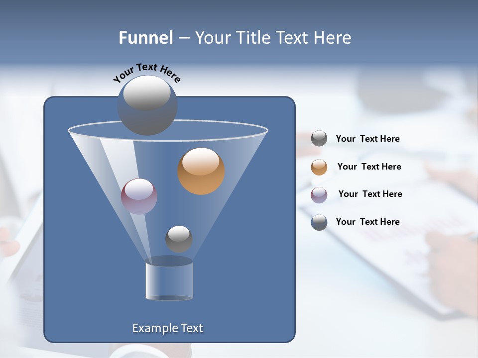 Hand Technology Collar PowerPoint Template