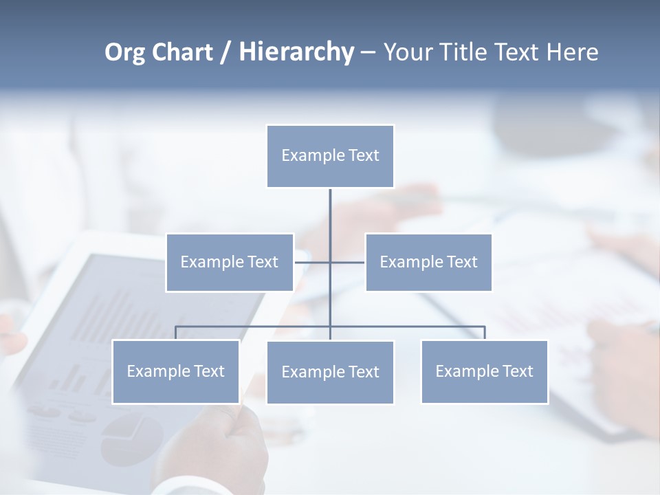 Hand Technology Collar PowerPoint Template