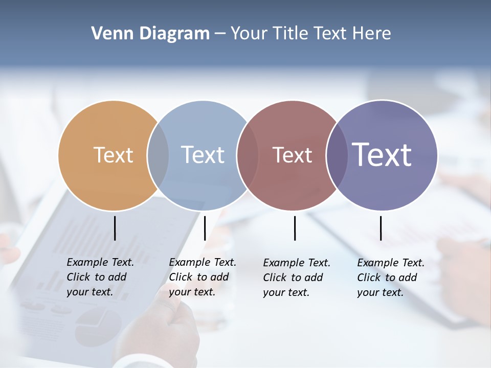 Hand Technology Collar PowerPoint Template