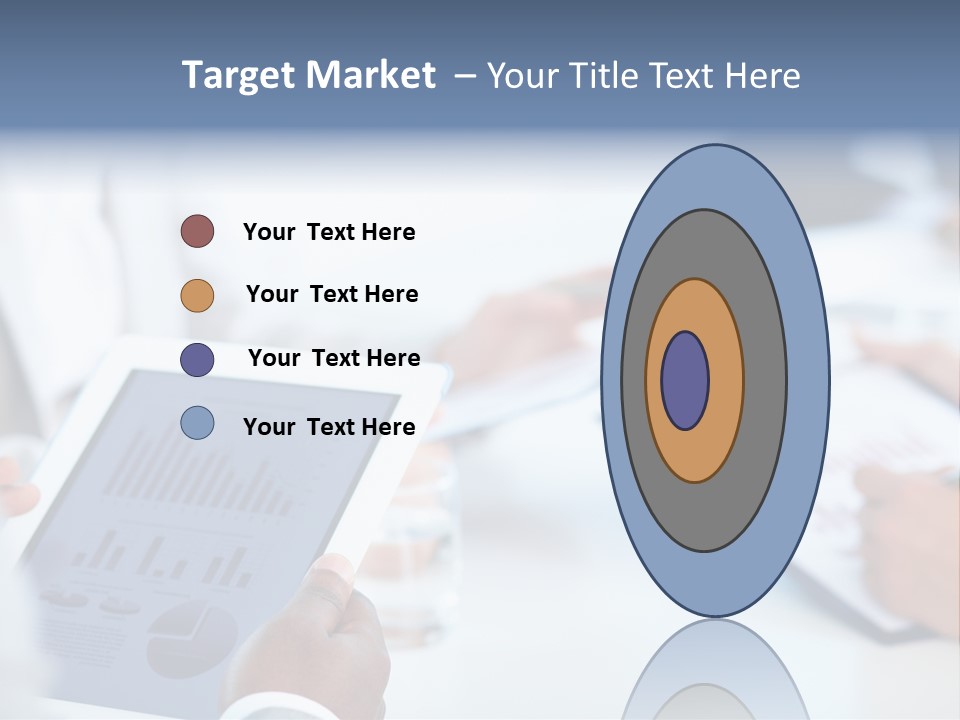 Hand Technology Collar PowerPoint Template