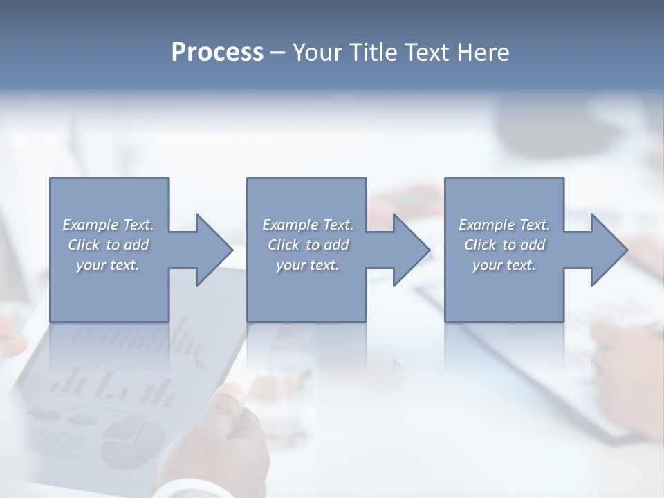 Hand Technology Collar PowerPoint Template