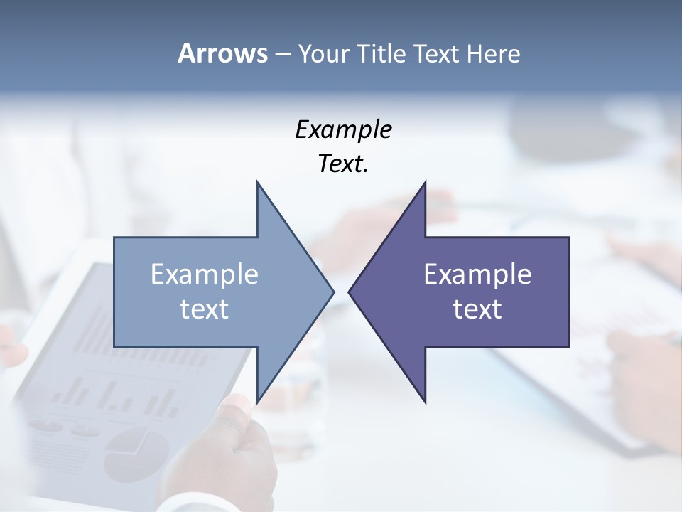 Hand Technology Collar PowerPoint Template