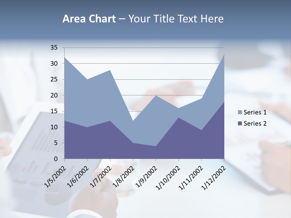 Hand Technology Collar PowerPoint Template