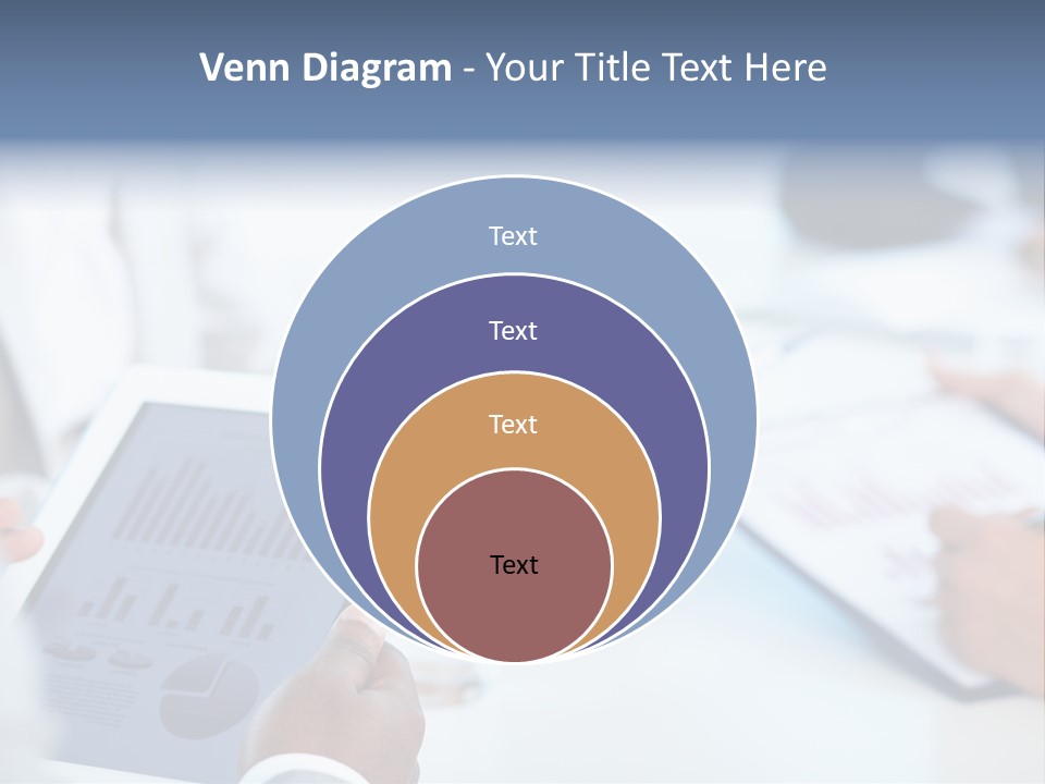 Hand Technology Collar PowerPoint Template