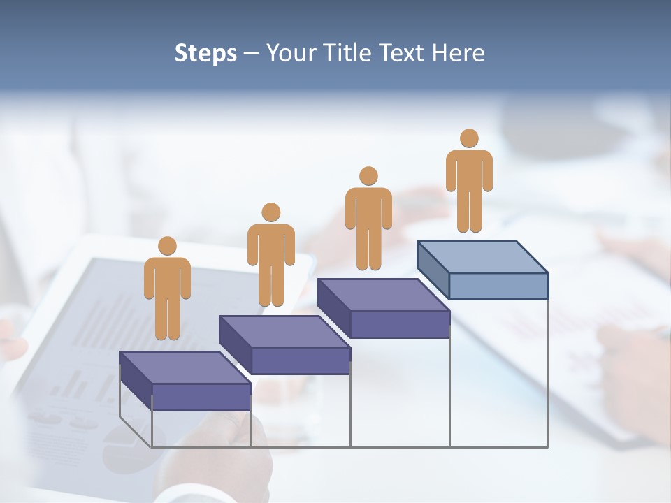 Hand Technology Collar PowerPoint Template