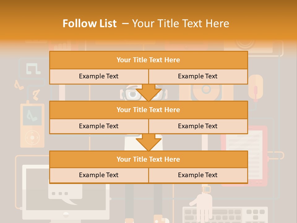 A Man With Glasses Is Standing In Front Of A Computer PowerPoint Template
