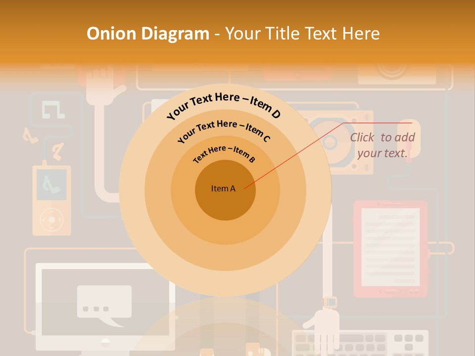 A Man With Glasses Is Standing In Front Of A Computer PowerPoint Template