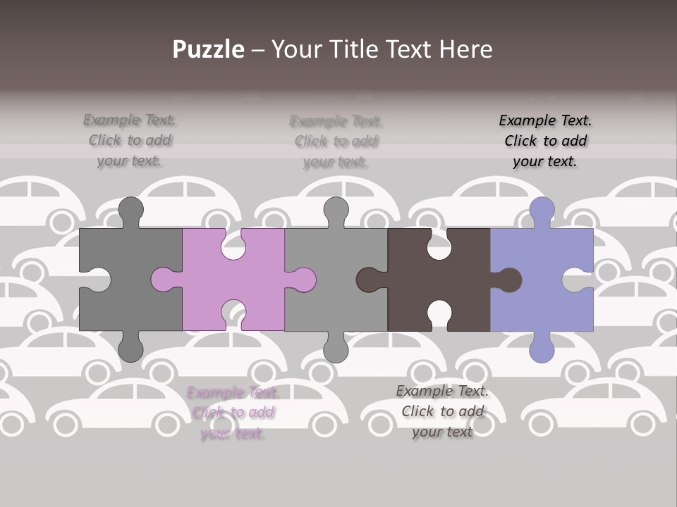 Information Happy Computer PowerPoint Template