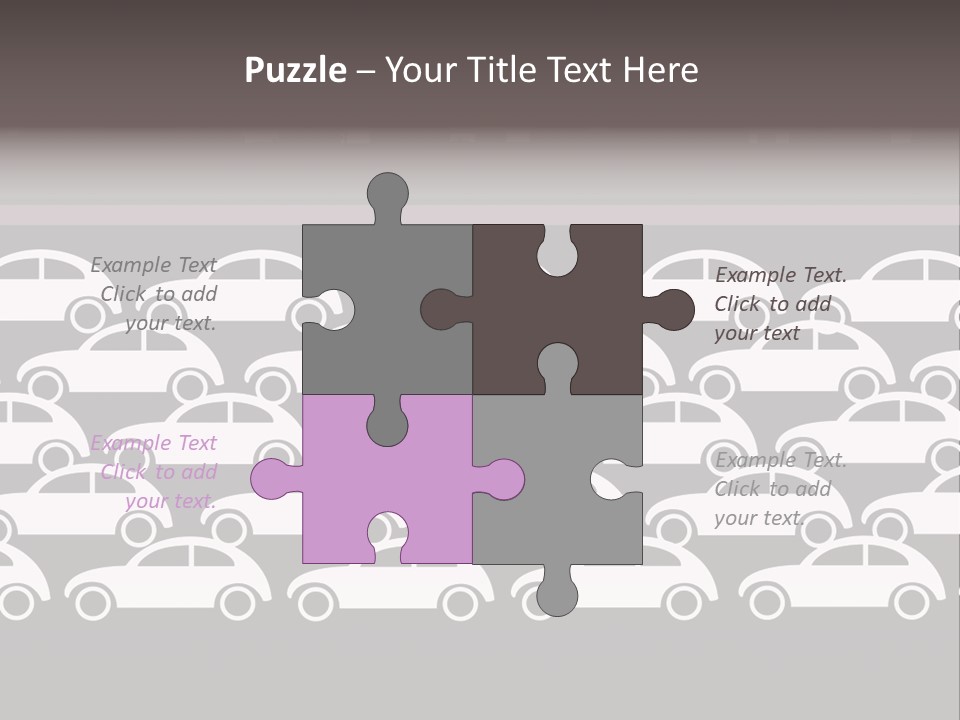 Information Happy Computer PowerPoint Template