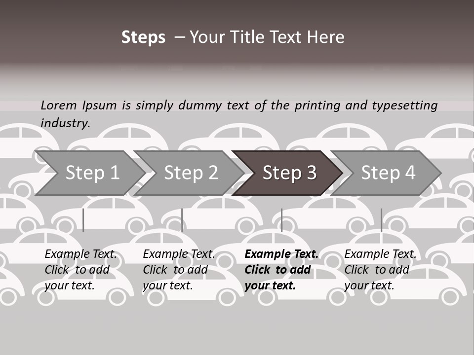 Information Happy Computer PowerPoint Template