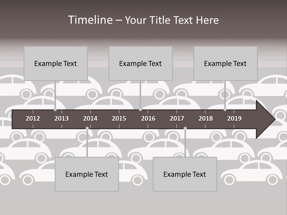 Information Happy Computer PowerPoint Template