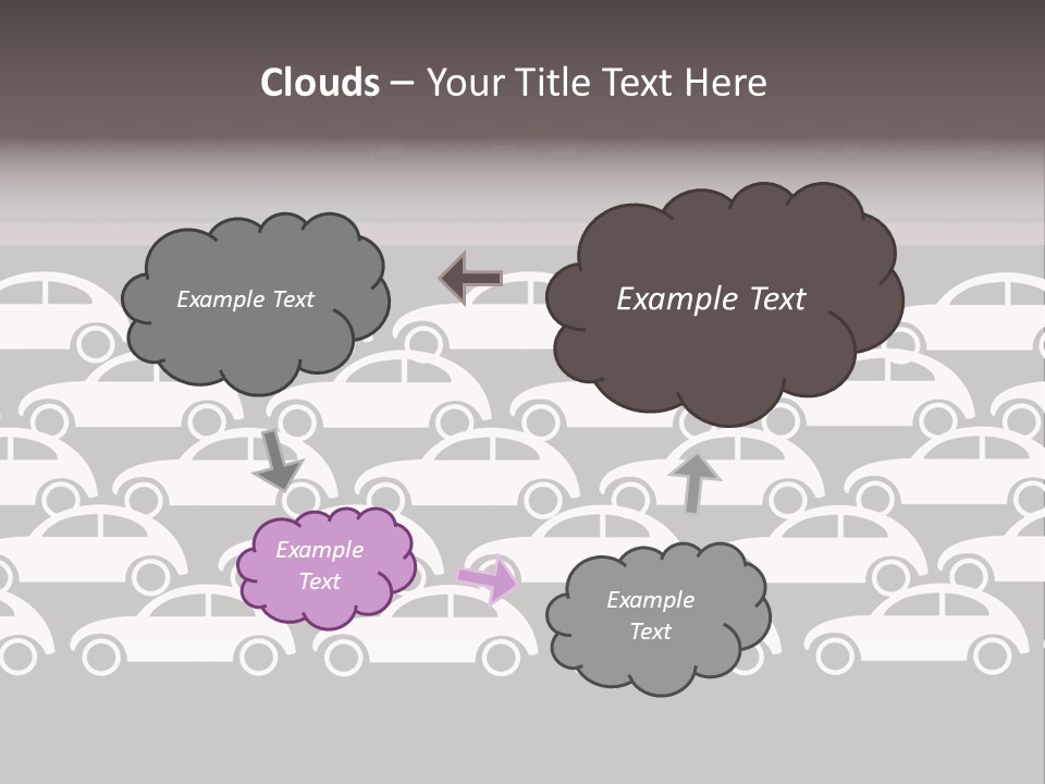Information Happy Computer PowerPoint Template