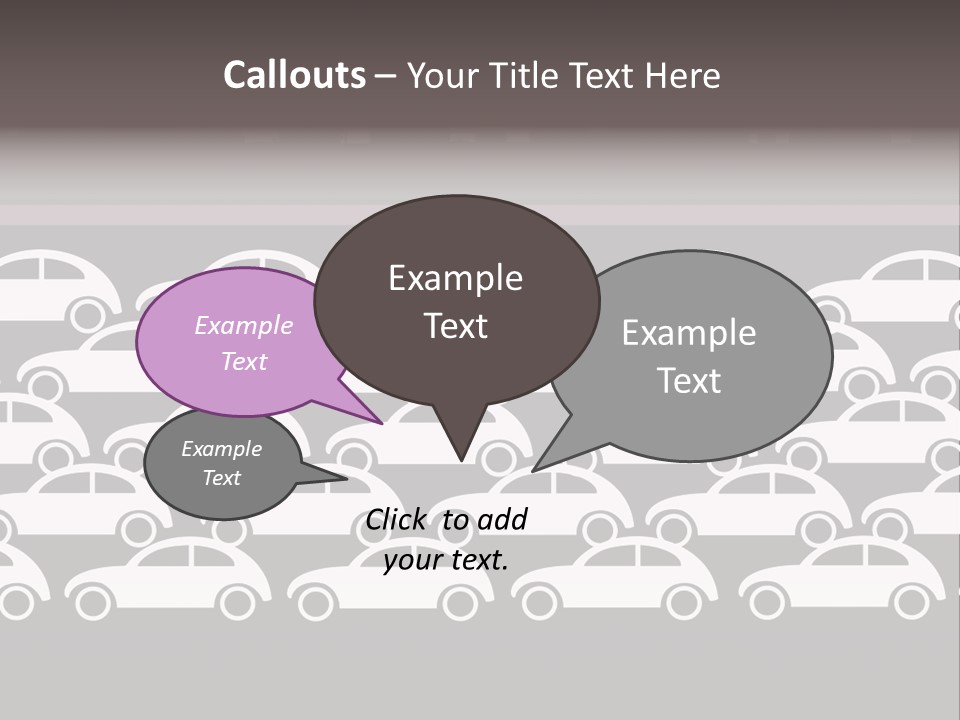 Information Happy Computer PowerPoint Template