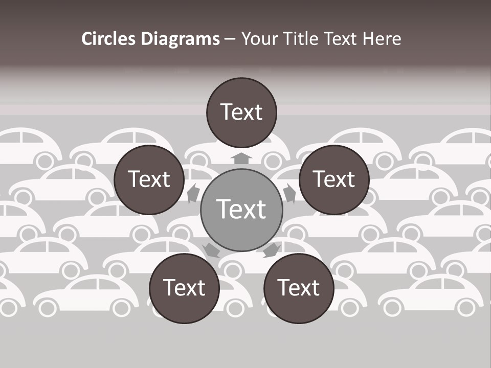 Information Happy Computer PowerPoint Template