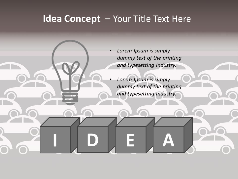 Information Happy Computer PowerPoint Template