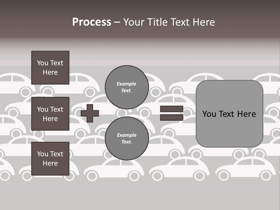 Information Happy Computer PowerPoint Template