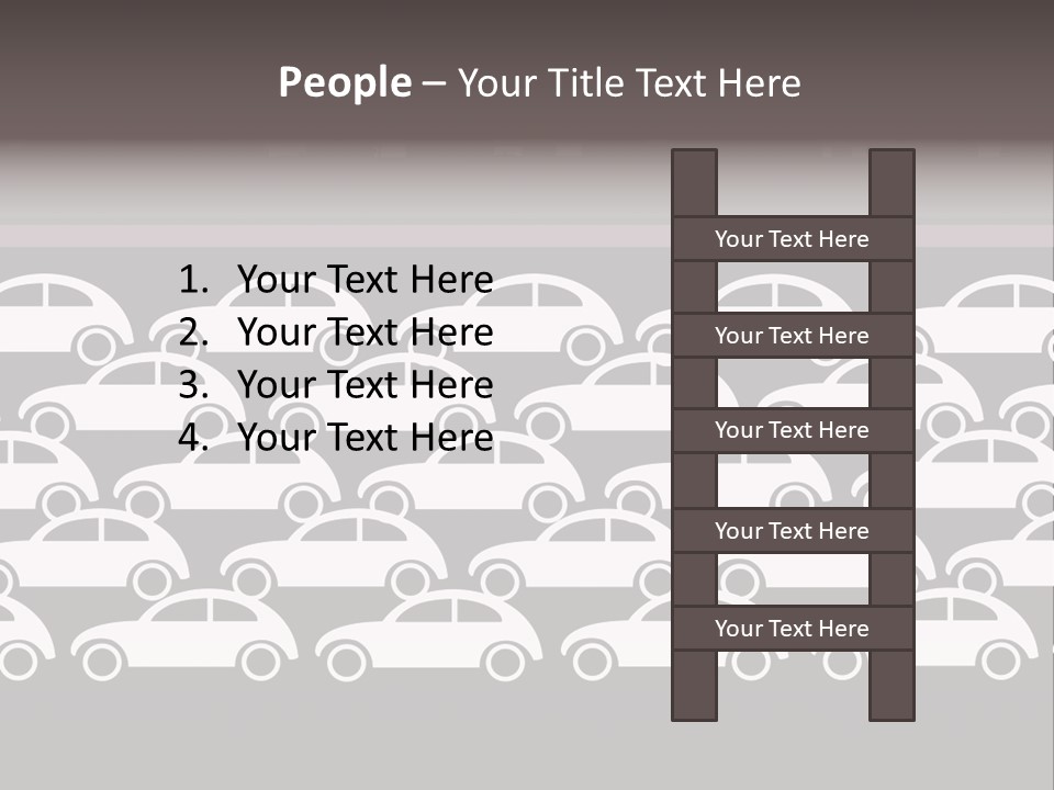 Information Happy Computer PowerPoint Template