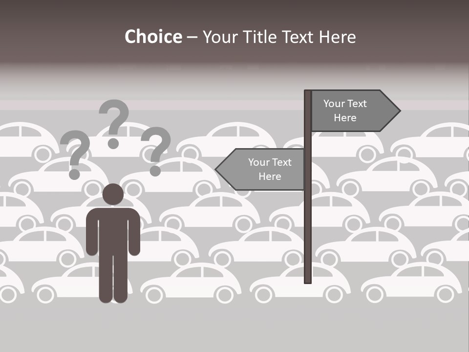 Information Happy Computer PowerPoint Template