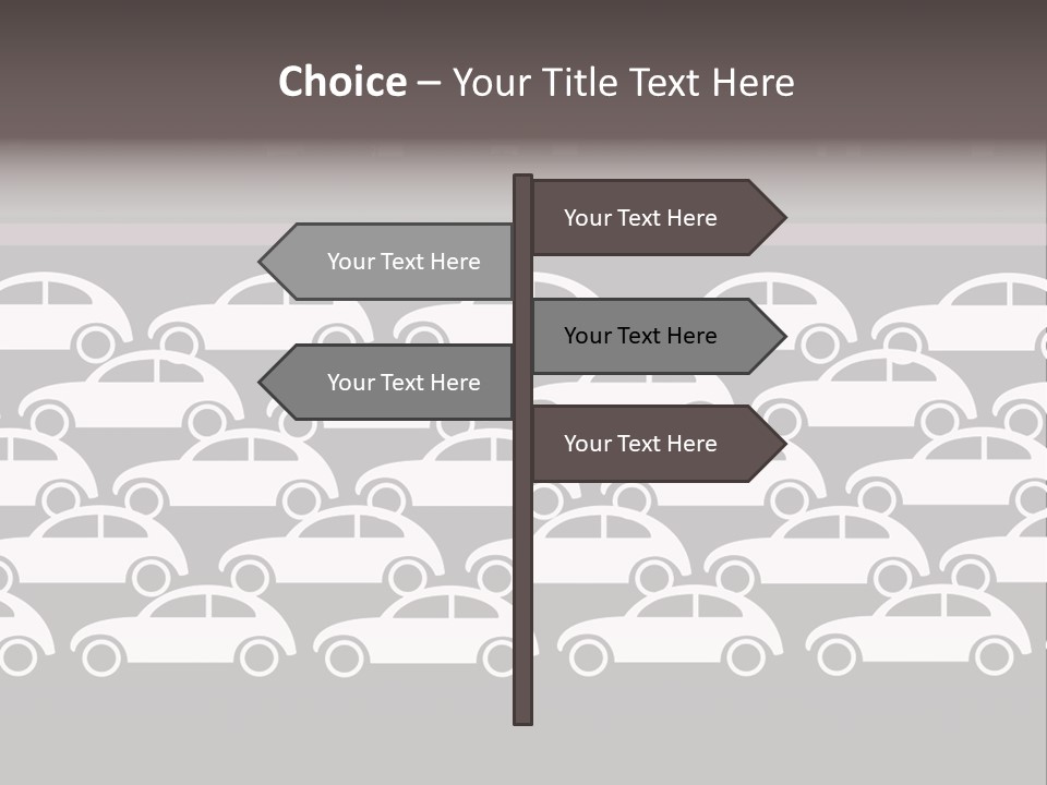 Information Happy Computer PowerPoint Template