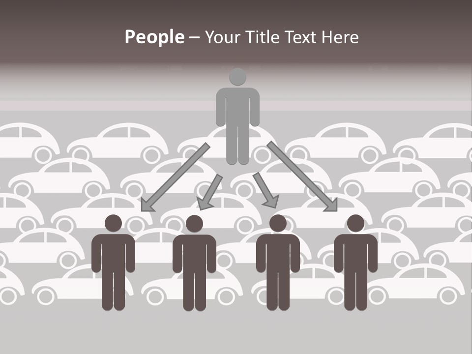 Information Happy Computer PowerPoint Template