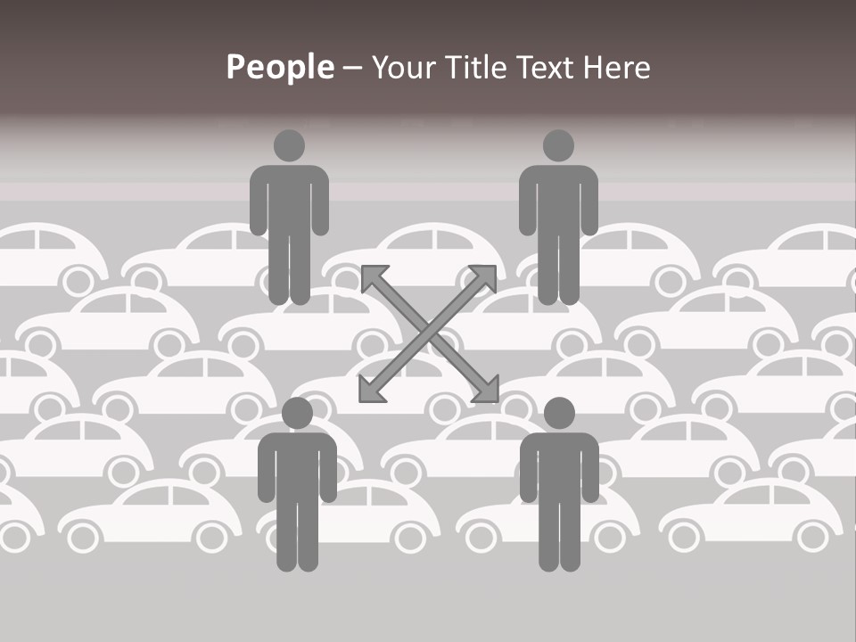 Information Happy Computer PowerPoint Template