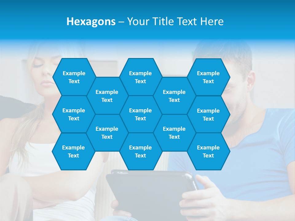 Information Happy Computer PowerPoint Template