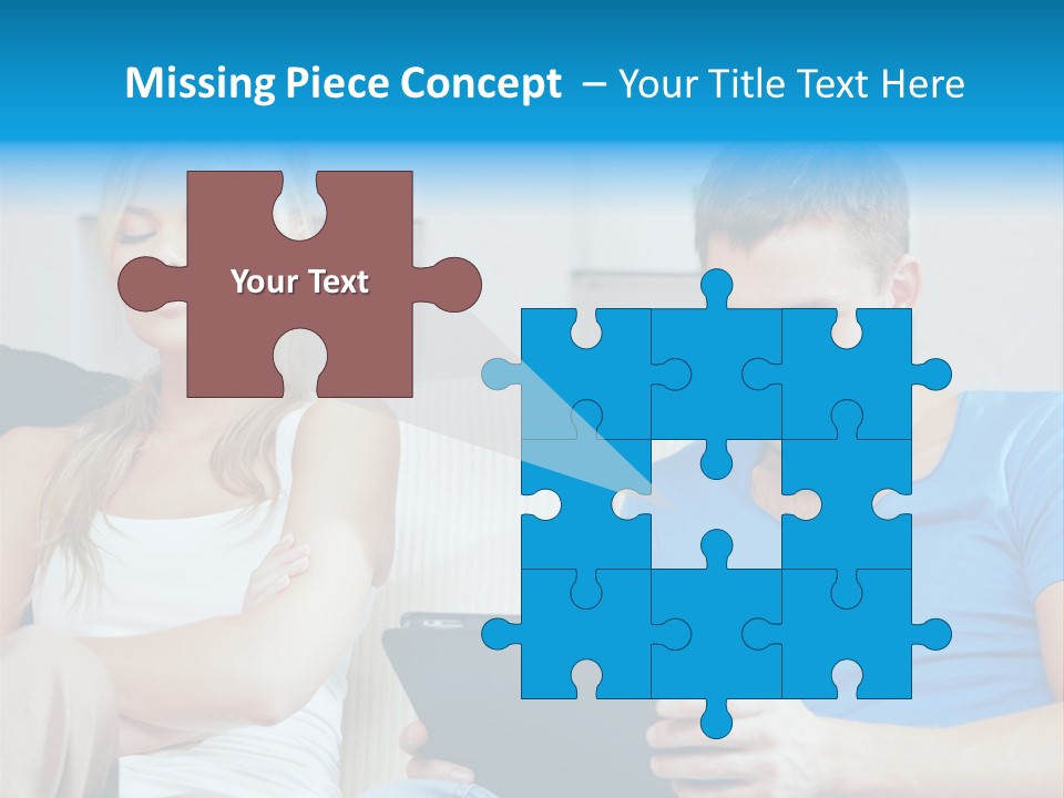 Information Happy Computer PowerPoint Template