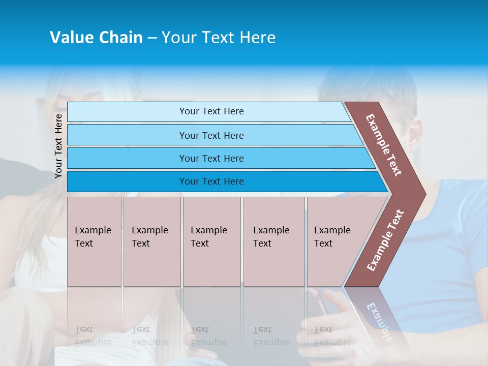 Information Happy Computer PowerPoint Template