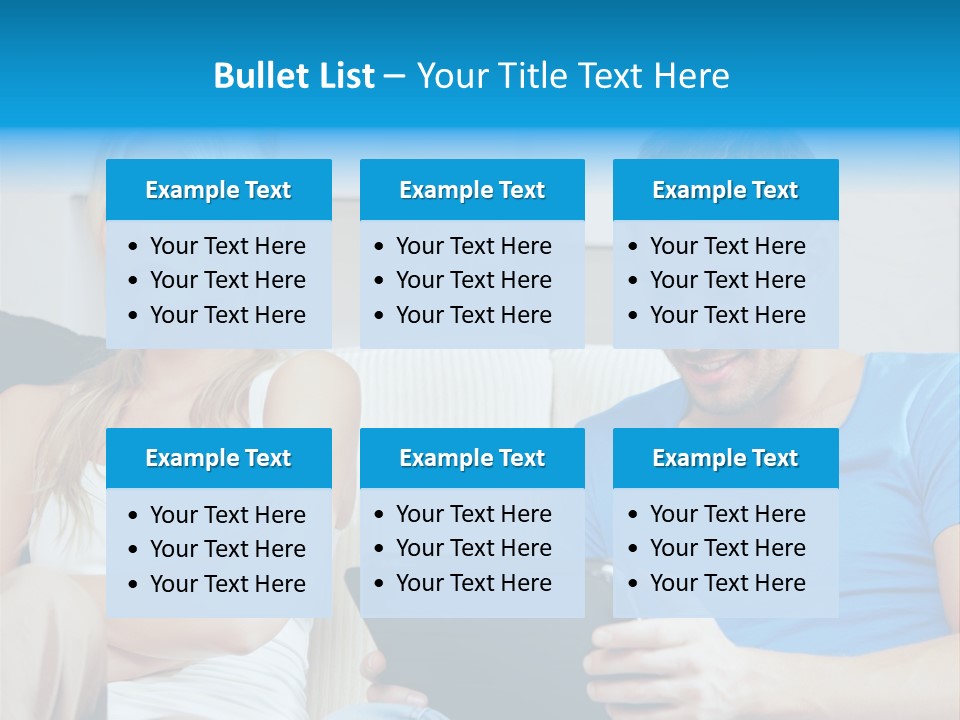 Information Happy Computer PowerPoint Template