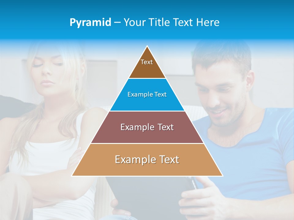 Information Happy Computer PowerPoint Template