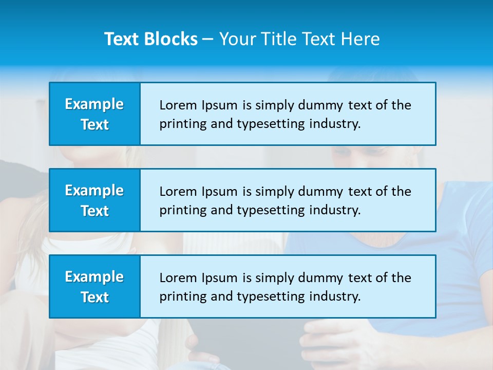 Information Happy Computer PowerPoint Template