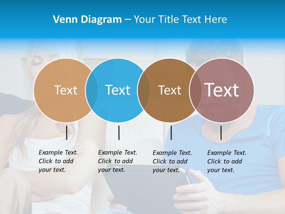 Information Happy Computer PowerPoint Template