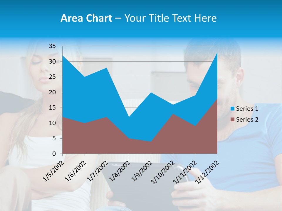 Information Happy Computer PowerPoint Template