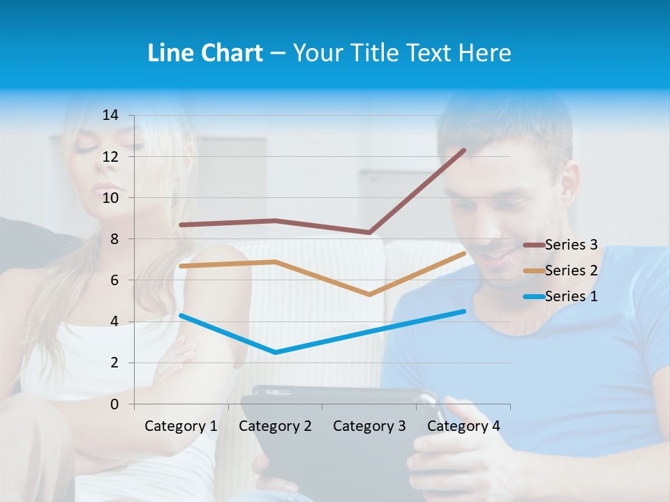 Information Happy Computer PowerPoint Template