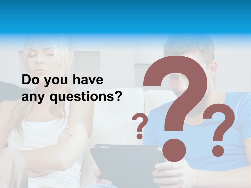 Information Happy Computer PowerPoint Template