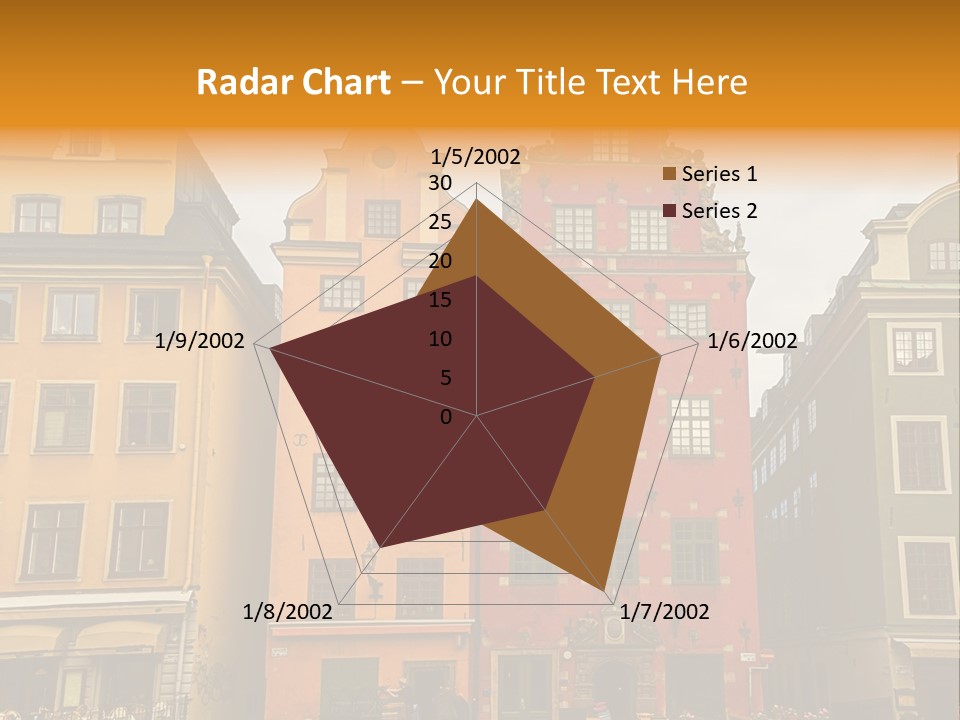 House Shops Lonely PowerPoint Template
