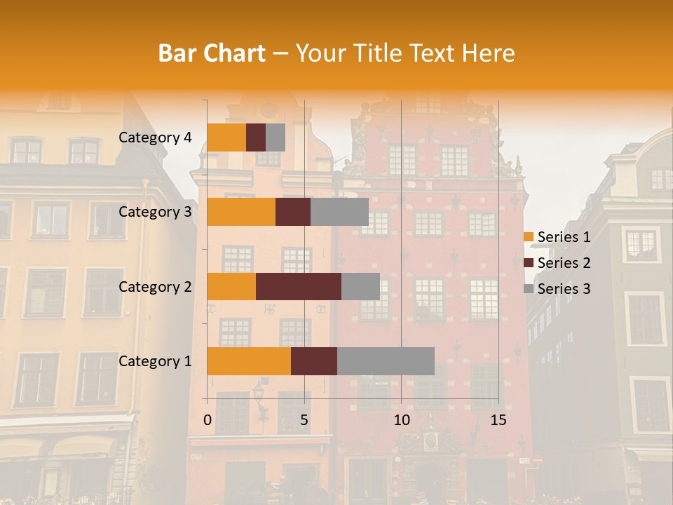 House Shops Lonely PowerPoint Template