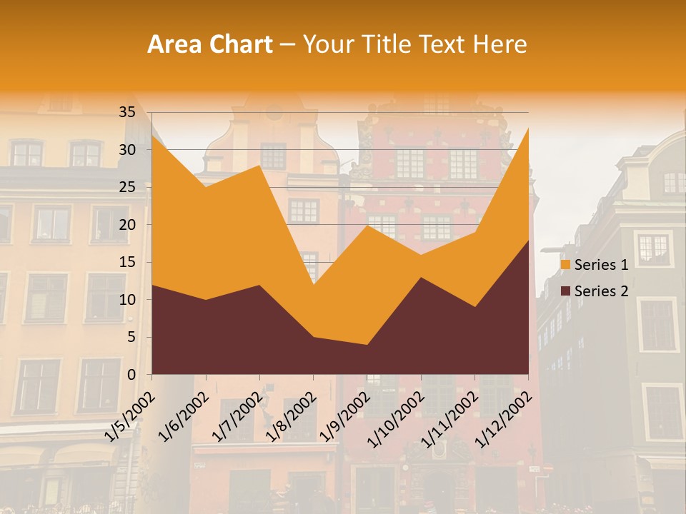 House Shops Lonely PowerPoint Template