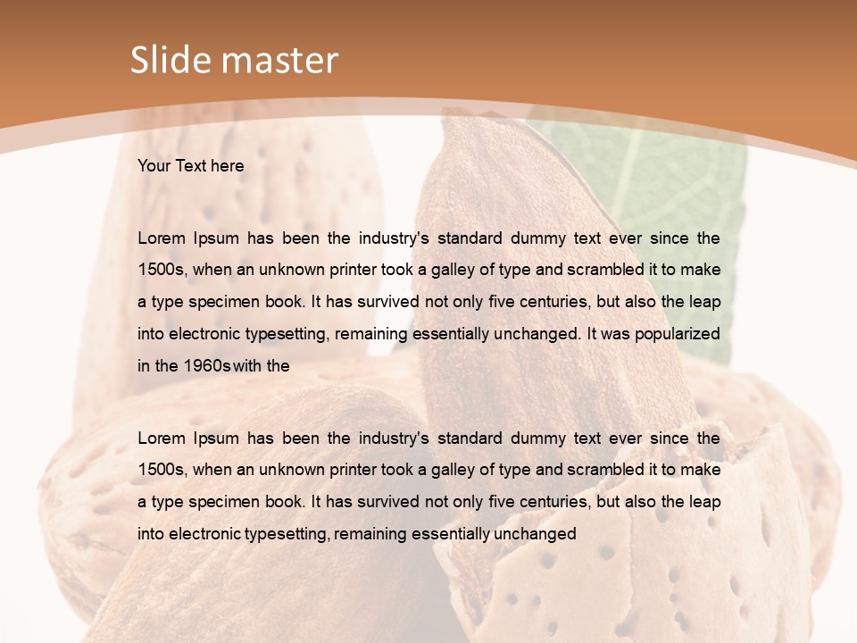 Healthy Kernel Nutshell PowerPoint Template