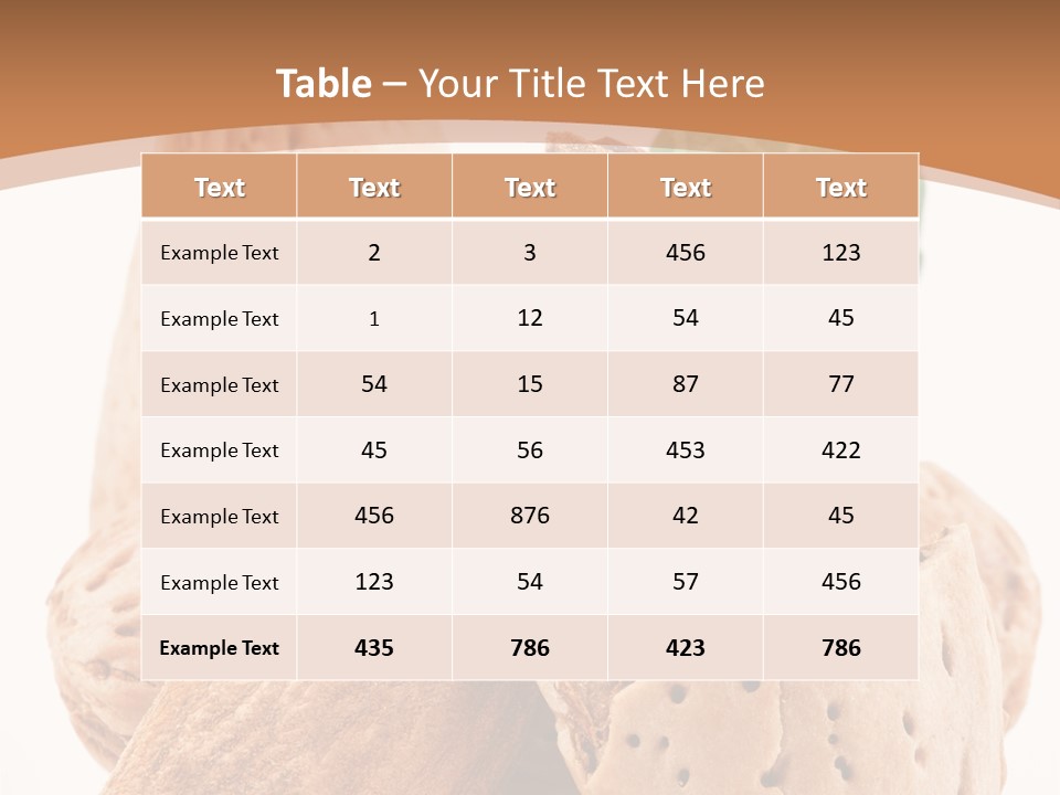 Healthy Kernel Nutshell PowerPoint Template