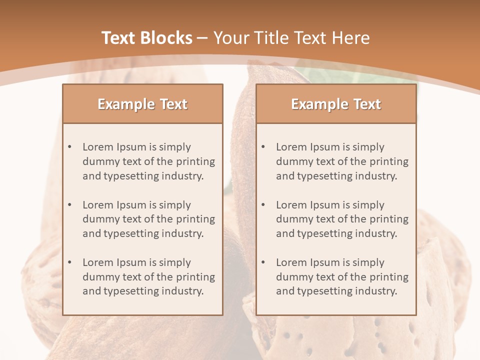 Healthy Kernel Nutshell PowerPoint Template