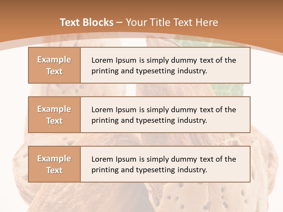 Healthy Kernel Nutshell PowerPoint Template