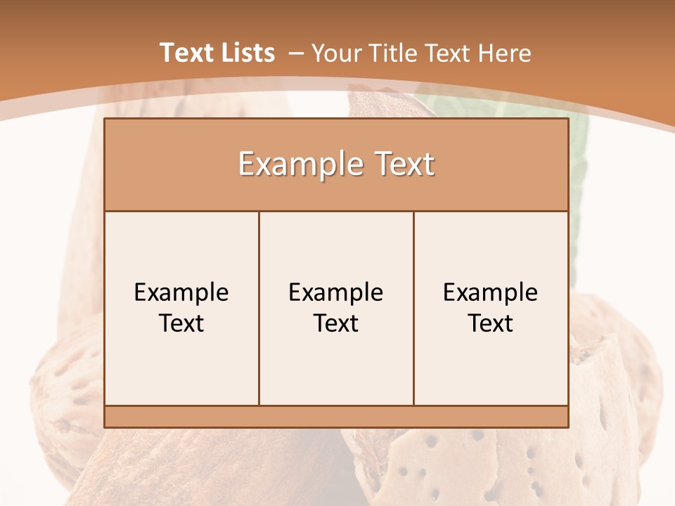 Healthy Kernel Nutshell PowerPoint Template