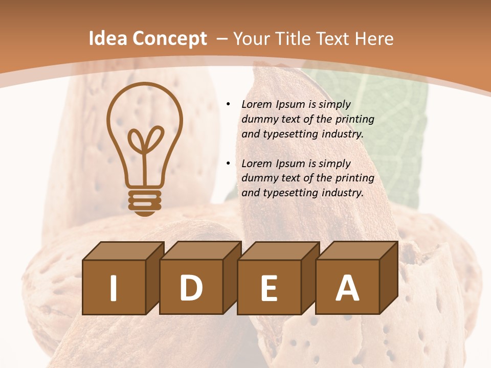 Healthy Kernel Nutshell PowerPoint Template