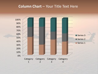 Aviation Apache Flying PowerPoint Template