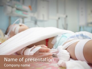 Intubation Pediatric Ill PowerPoint Template