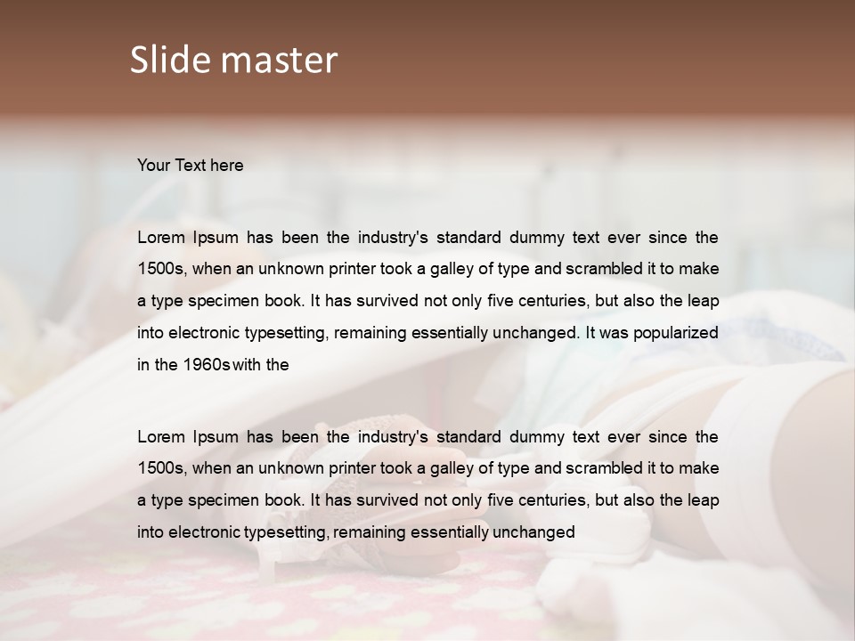 Intubation Pediatric Ill PowerPoint Template