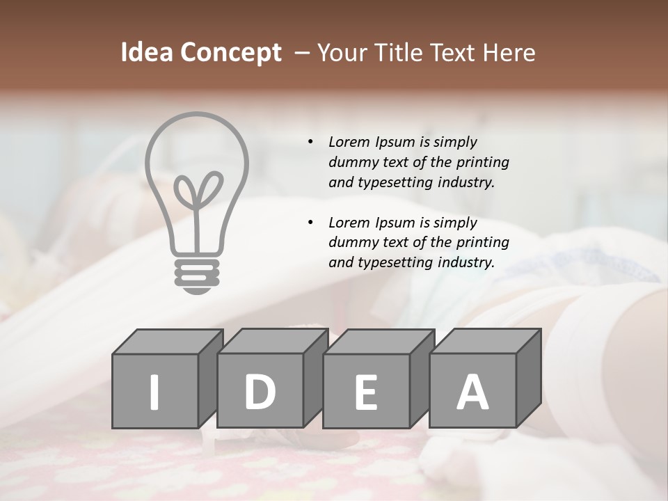Intubation Pediatric Ill PowerPoint Template