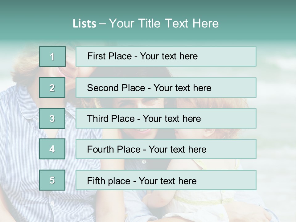 Mothers Well Being Love PowerPoint Template